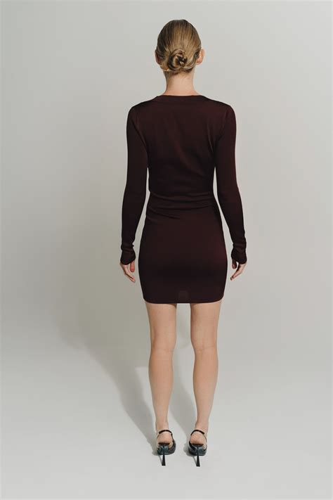 decolleté yves saint laurent|Décolleté Dress in Knit .